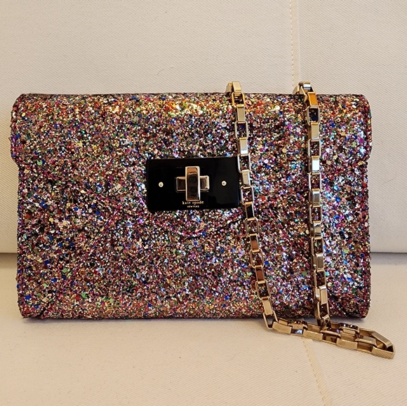 Kate Spade Moonlight Soiree Sonia Glitter Bag EUC - Picture 3 of 8